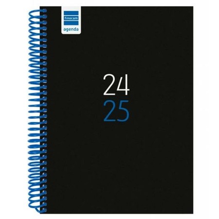 Agenda Finocam Diva Negro 2024-2025