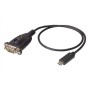 Cable USB Aten UC232C-AT Negro Gris (1 unidad)