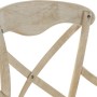 Chaise de Salle à Manger DKD Home Decor Rotin Orme (55 x 57 x 92 cm)