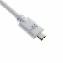 Cable USB A a USB-C Newskill NS-AC-COILC-W Blanco