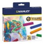 Pasteles Manley MSP00024 Multicolor 24 Piezas