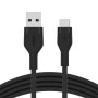 Cable USB-C a USB Belkin BOOST↑CHARGE Flex Negro 3 m (1 unidad)