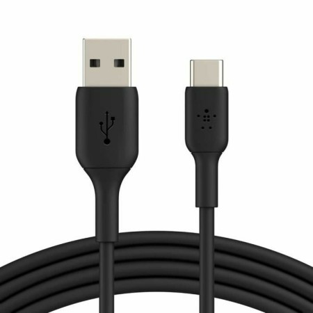 Cable USB A a USB-C Belkin CAB001bt1MBK Negro 1 m (1 unidad)