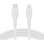 Cable USB-C a Lightning Belkin CAA009BT1MWH 1 m Blanco (1 unidad)