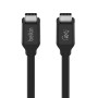 Cable USB-C Belkin 0.8M01BT0.8MBK 80 cm Negro (1 unidad)