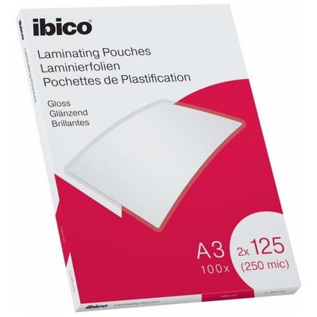 Fundas de plastificar Ibico 627321 Transparente 100 Unidades (100 Unidades)