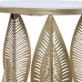 Table d'appoint DKD Home Decor Volets Métal Marbre (2 pcs) (42 x 42 x 65 cm) (37 x 54,5 x 37 cm)