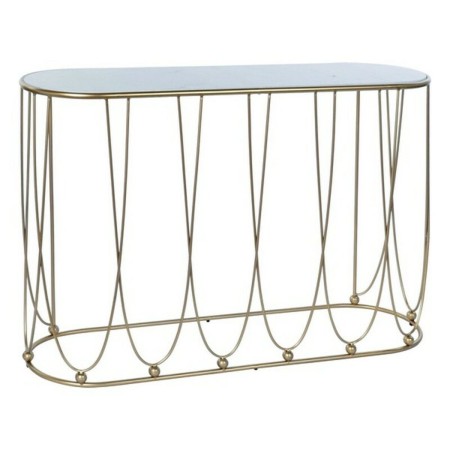 Console DKD Home Decor Métal Marbre (115 x 35 x 78 cm)