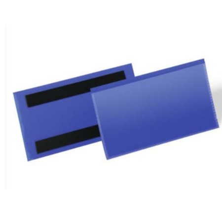 Fundas Durable 1742-07 Azul Blanco Polipropileno (50 Unidades)