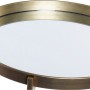 Table d'appoint DKD Home Decor Miroir Métal (Ø 37 cm) (37 x 37 x 60 cm)