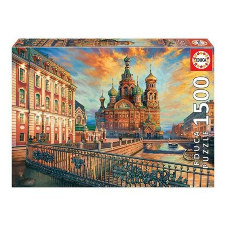 Puzzle Educa San Petesburgo (1 unidad) (1500 pcs)