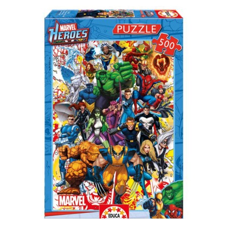Puzzle Marvel Heroes Educa 15560 (500 pcs)