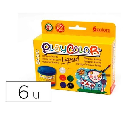 Témperas Playcolor 19931 Papel 40 ml