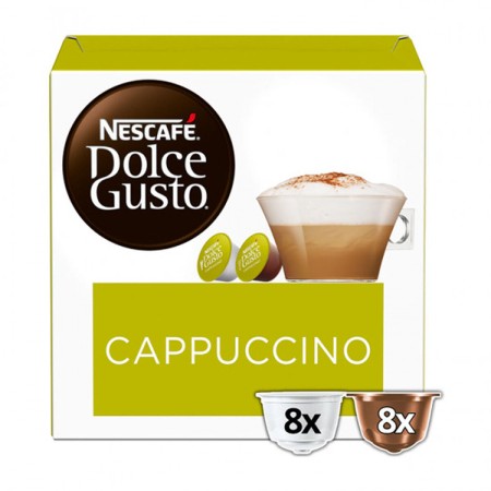 Cápsulas de Café Nestle Cappuccino (8 uds)