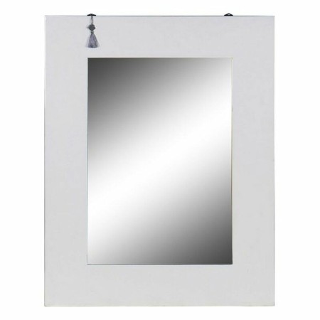 Miroir mural DKD Home Decor Oriental Blanc Sapin (70 x 2 x 90 cm)