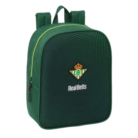 Mochila Escolar con Ruedas Real Betis Balompié Verde 22 x 27 x 10 cm