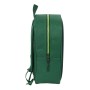 Mochila Escolar con Ruedas Real Betis Balompié Verde 22 x 27 x 10 cm