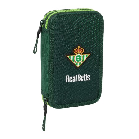 Plumier Doble Real Betis Balompié Verde 12.5 x 19.5 x 4 cm 28 piezas