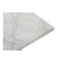 Table d'appoint DKD Home Decor Doré Blanc Marbre Fer (100 x 61 x 42 cm)