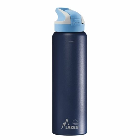 Cantimplora Laken Summit Azul 1 L Acero Inoxidable Plástico