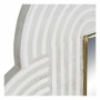 Miroir mural DKD Home Decor Blanc Bois de manguier (122 x 4 x 106 cm)