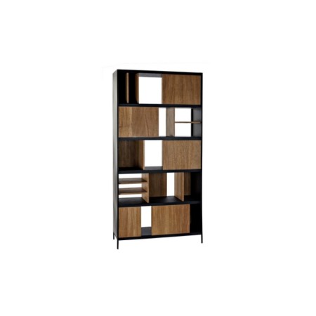 Étagère DKD Home Decor Fer Frêne (98 x 36 x 200 cm)