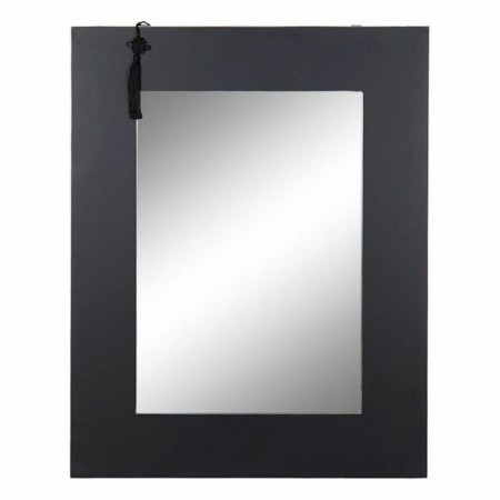 Miroir mural DKD Home Decor Noir Oriental Bois MDF (70 x 2 x 90 cm)