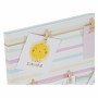 Cadre Photos DKD Home Decor Sunshine Toile Blanc (60 x 2 x 30 cm) (12 Unités)