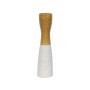 Vase Romimex Jaune Blanc Céramique 12 x 59 x 12 cm