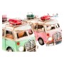 Véhicule DKD Home Decor Vintage Fourgonnette (2 pcs) (28 x 13 x 17 cm) (28 x 13 x 17 cm)