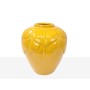 Vase Romimex Moutarde Céramique 18 x 20 x 18 cm