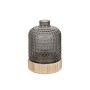 Vase Romimex Gris Bois verre 15 x 21 x 15 cm