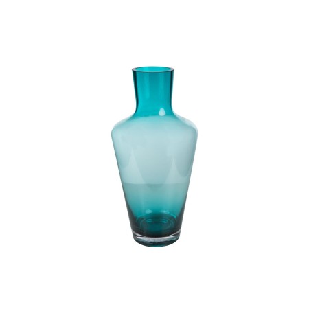 Vase Romimex Turquoise verre 18 x 40 x 18 cm