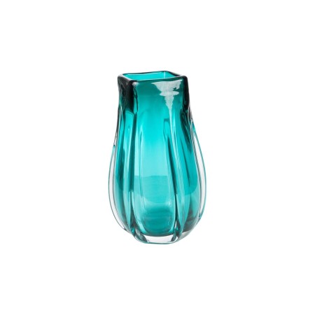 Vase Romimex Turquoise verre 18 x 31 x 18 cm
