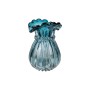 Vase Romimex Turquoise verre 17 x 24 x 17 cm