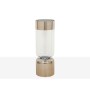 Vase Romimex Transparent Doré verre 12 x 35 x 12 cm