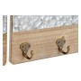 Portemanteau DKD Home Decor Métal Bois MDF (30 x 5 x 54 cm)