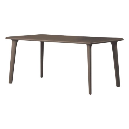 Table Resol Dessa Marron polypropylène 90 x 160 x 74 cm