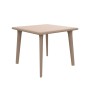 Table Resol Dessa Beige polypropylène 90 x 90 x 72 cm