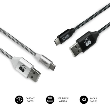 Câble USB Subblim SUB-CAB-2TC001 1 m