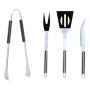 Malette Barbecue DKD Home Decor Acier inoxydable Aluminium (4 pcs)