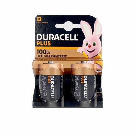 Pilas Alcalinas LR20 DURACELL Plus Power D 1,5 V