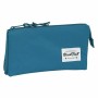 Portatodo Triple BlackFit8 Egeo Azul 22 x 12 x 3 cm