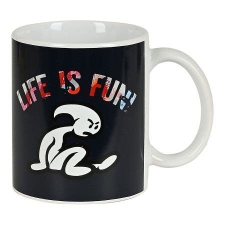 Taza Mug El Niño Life Is Fun Multicolor 350 ml