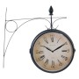 Horloge Murale DKD Home Decor Noir Métal (43 x 9 x 43 cm)