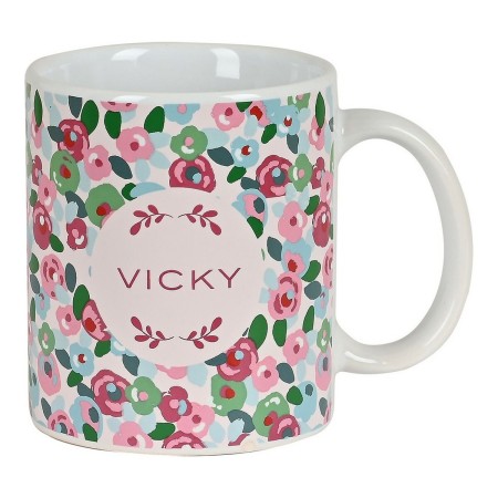 Taza Mug Safta Rosebloom Multicolor 350 ml