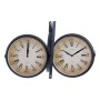 Horloge Murale DKD Home Decor Noir Métal (43 x 9 x 43 cm)