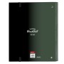 Carpeta de anillas BlackFit8 Gradient Negro Verde militar A4