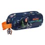 Trousse Fourre-Tout Double Buzz Lightyear Blue marine 21 x 8 x 6 cm