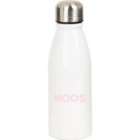 Botella de Agua Moos Butterflies Blanco 500 ml